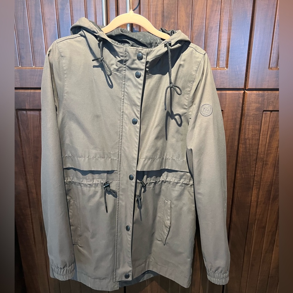 PDG Rain Jacket in Olive Green